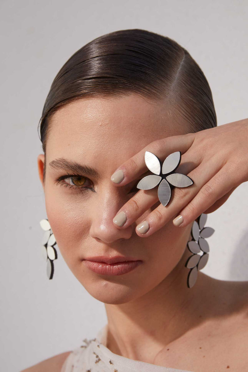 Bague Kate Leaves Flower