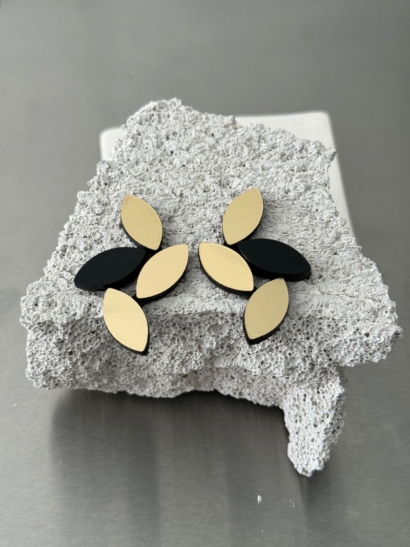 Boucles d'oreilles Kate Leaves Large