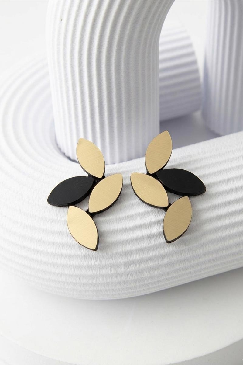 Boucles d'oreilles Kate Leaves Large