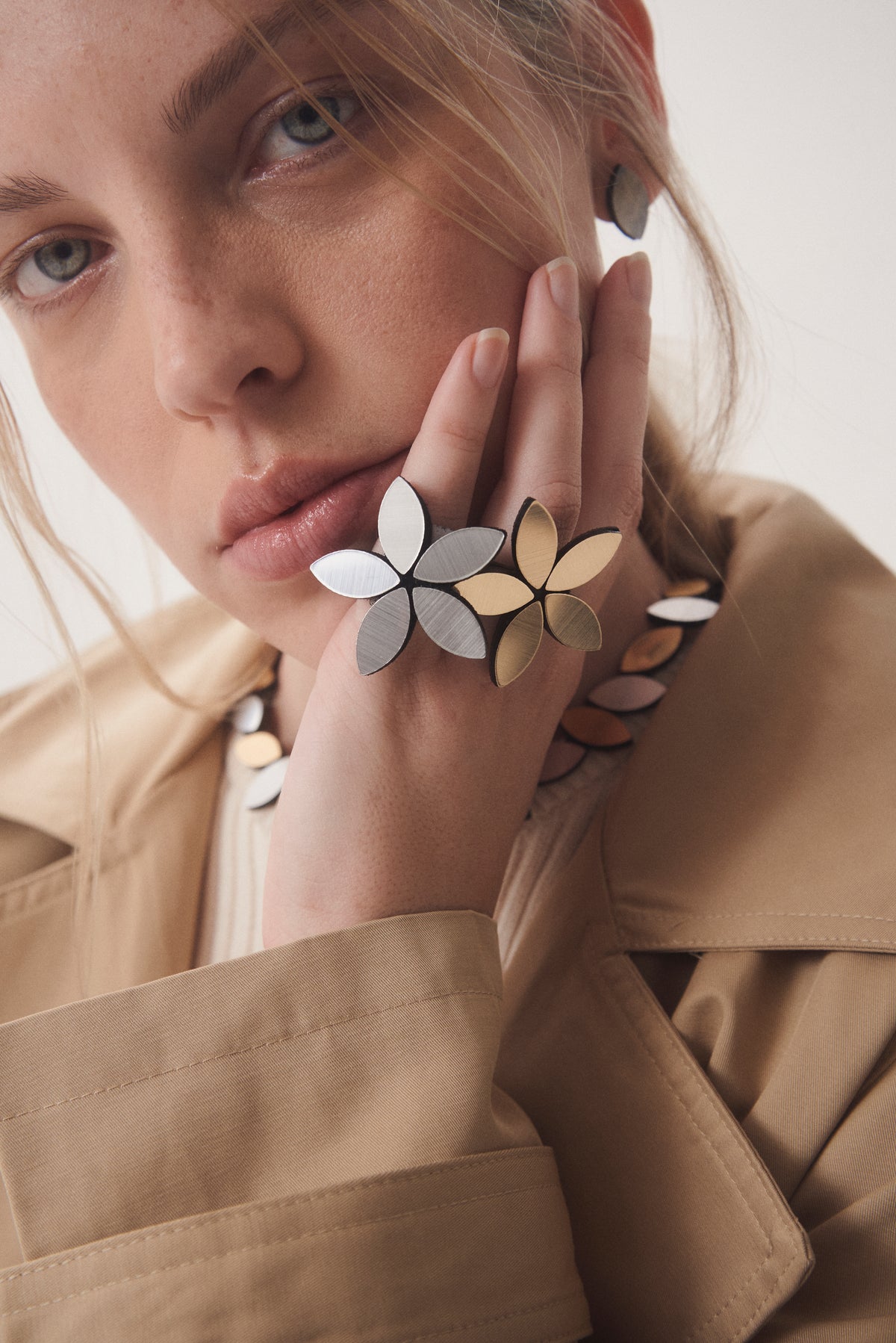 Bague Kate Leaves Flower
