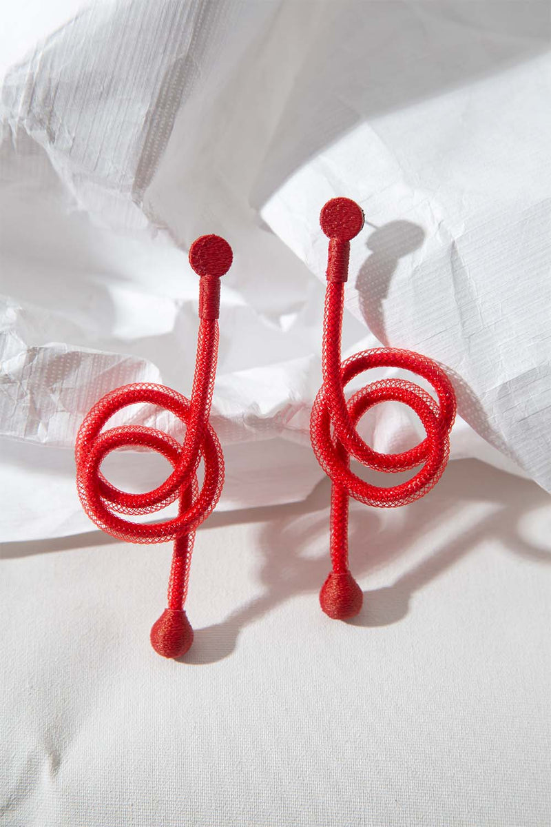 Pendientes Life Nudo - Negro
