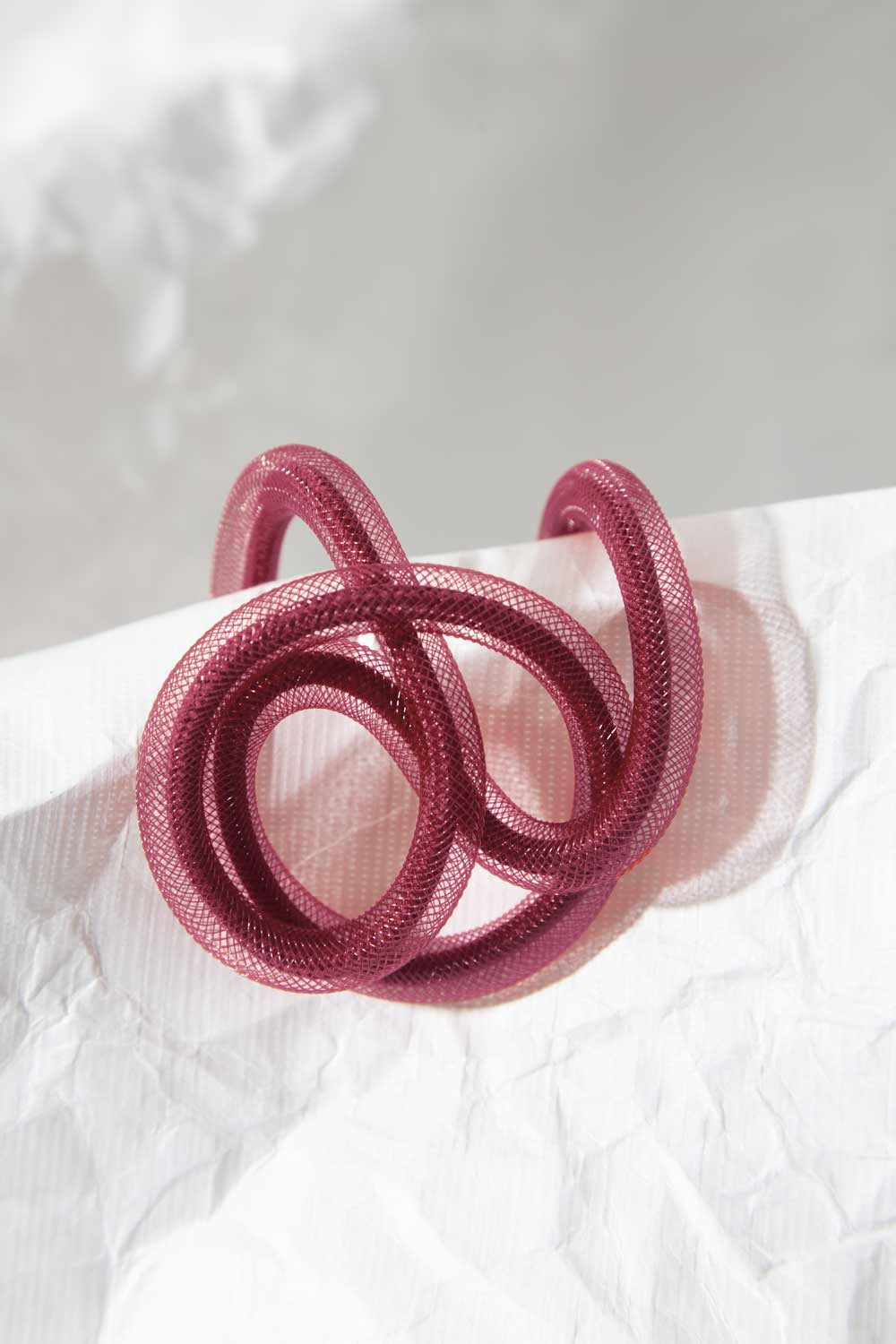 Brazalete Life Nudo - Burdeos