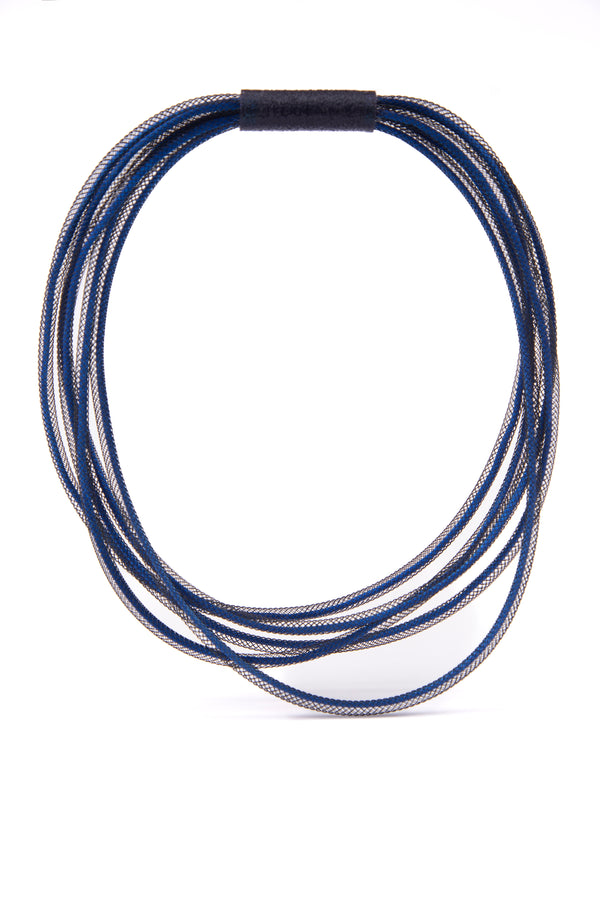 Life Necklace Round - Blue