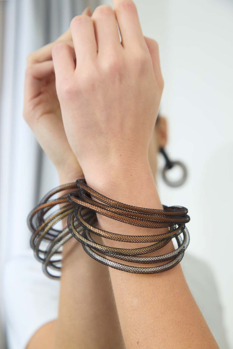 Life Bracelet Round - Metallics*