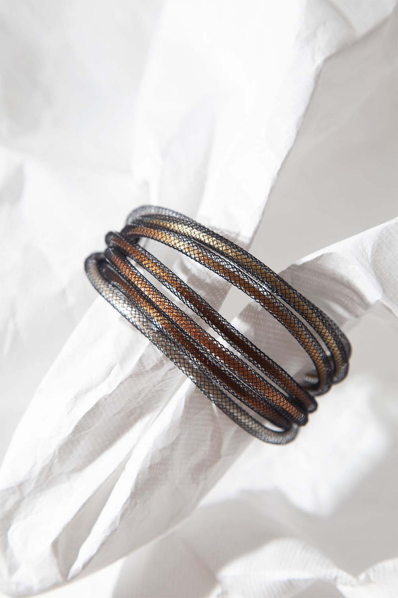 Life Bracelet Round - Metallics*