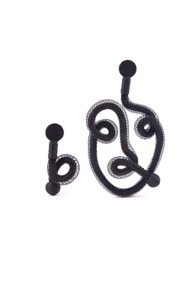 Life Earrings Muse - Black *