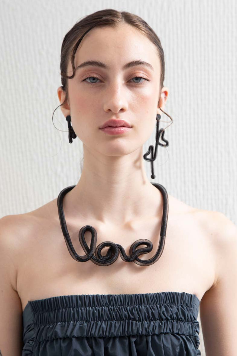 Collar Life Love - Negro