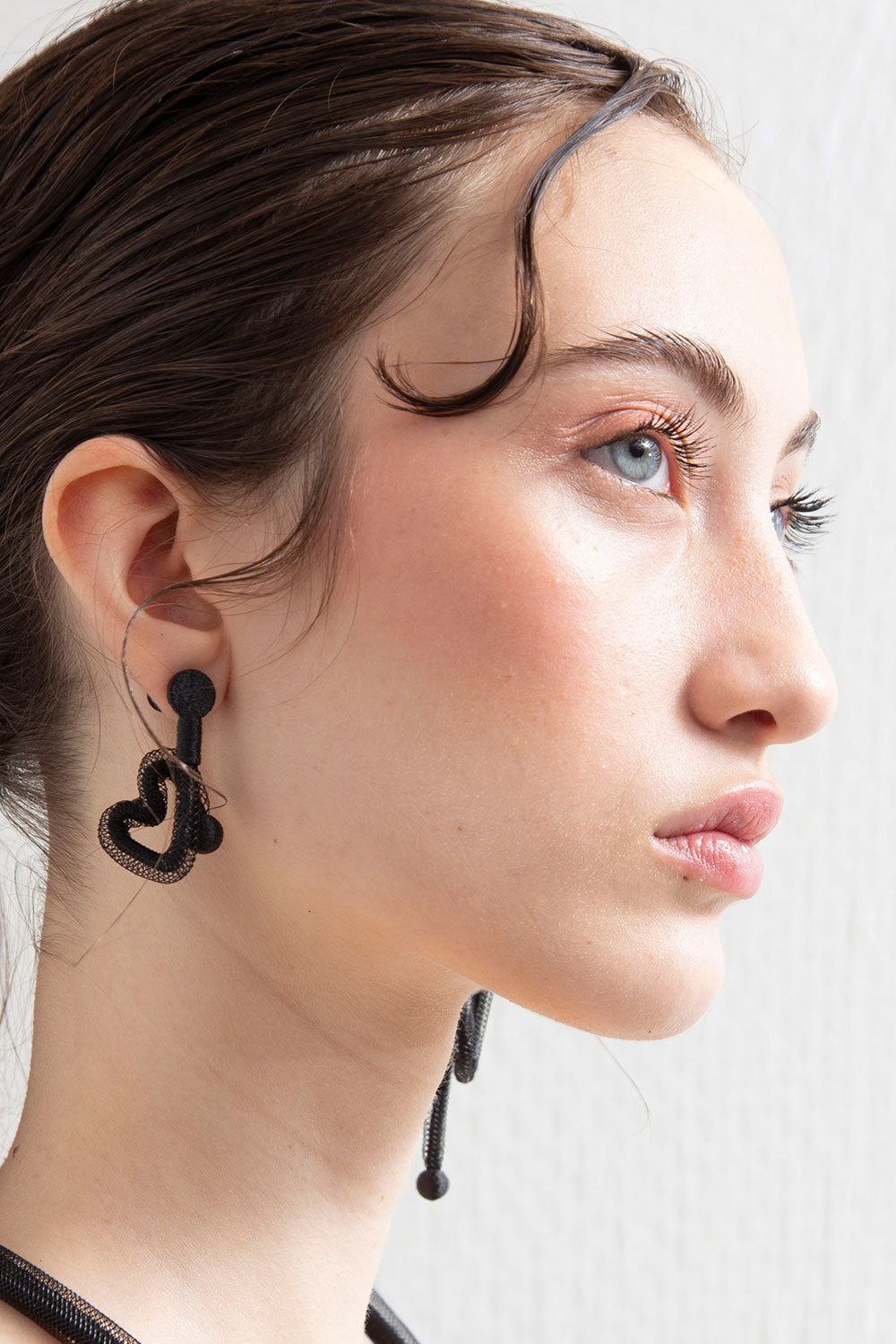 Pendientes Life Love - Negro