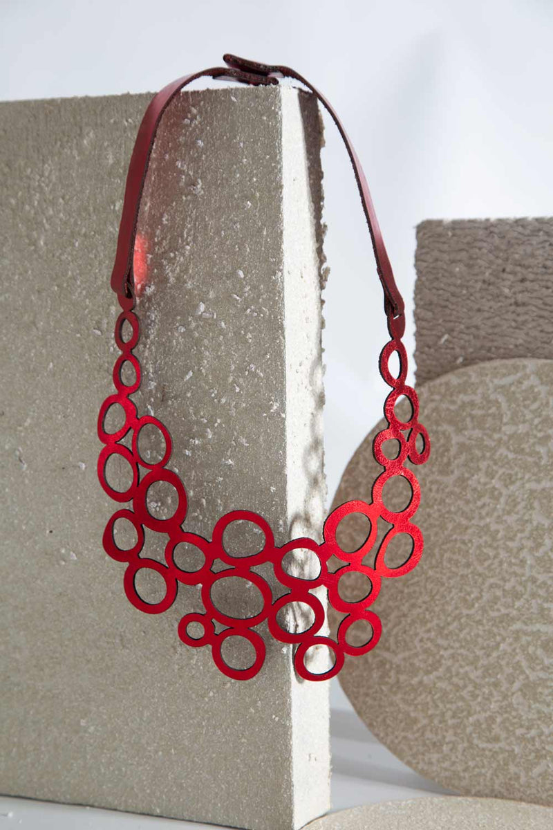 Lightplay Necklace - Red