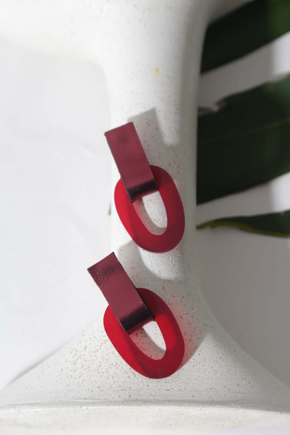 Boucles d'oreilles Miss Link - Ivoire+Or