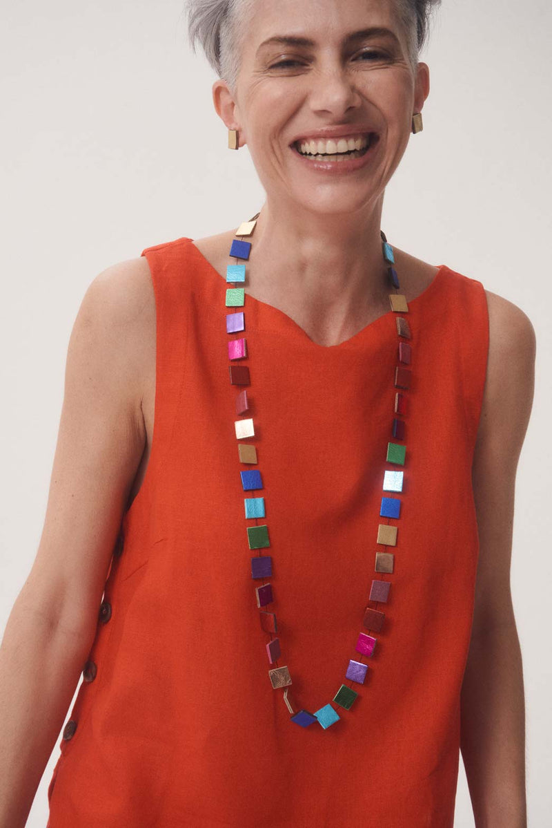 Collier arc-en-ciel