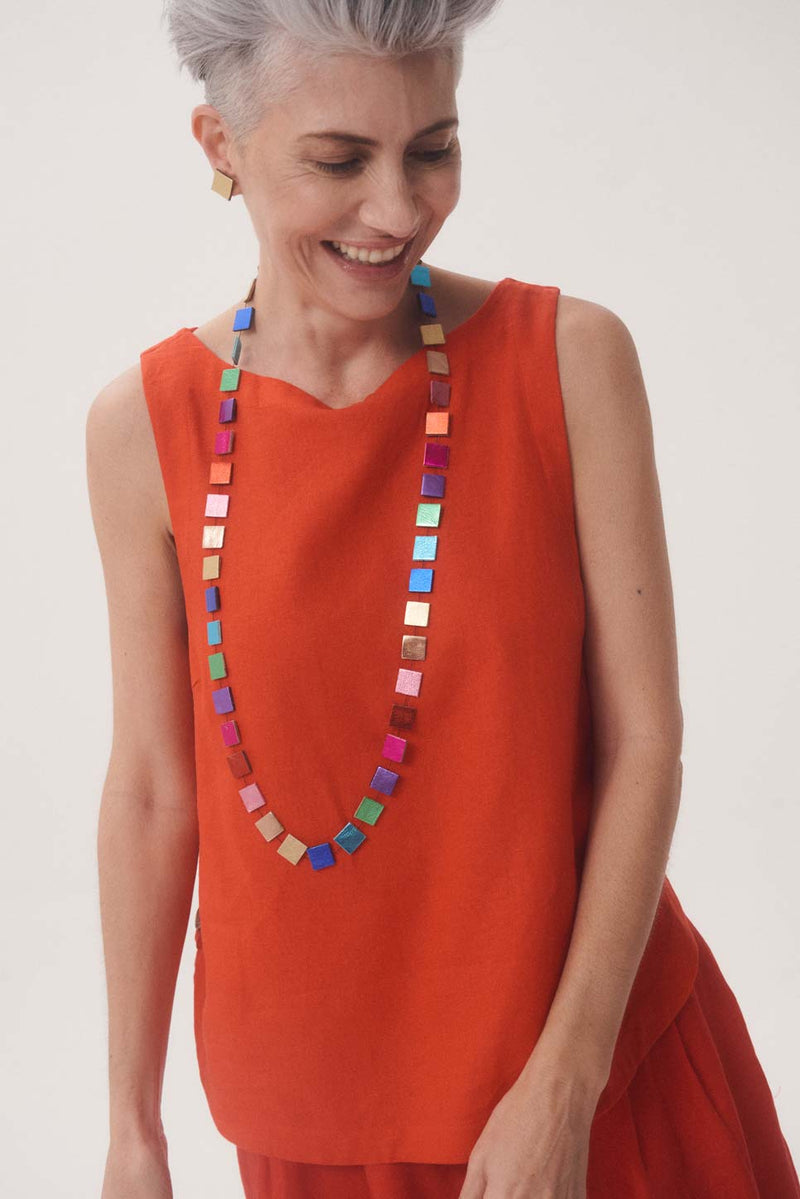 Collier arc-en-ciel