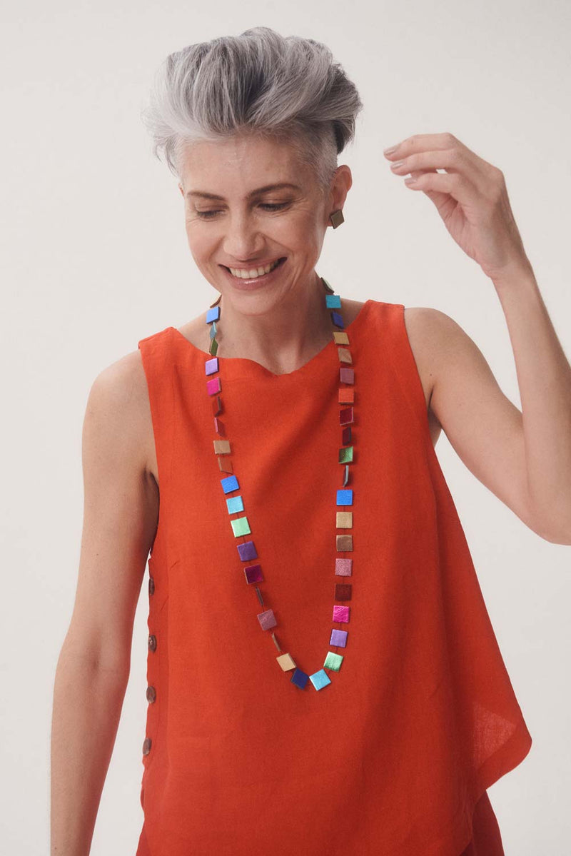 Collier arc-en-ciel