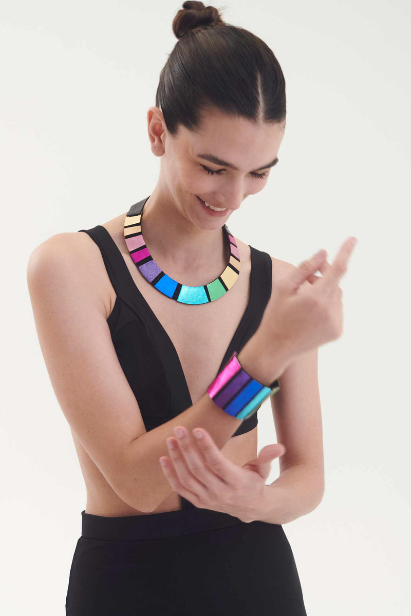 Collier arc-en-ciel