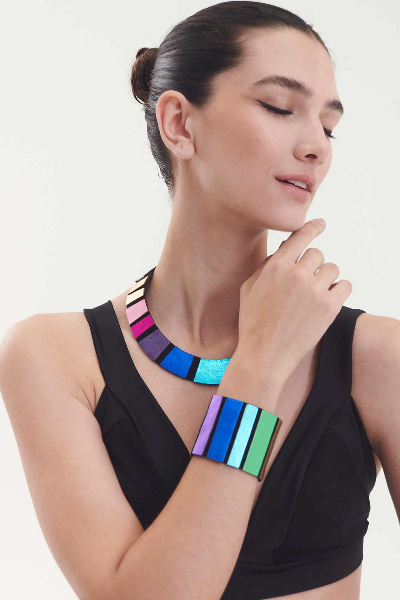 Collier arc-en-ciel