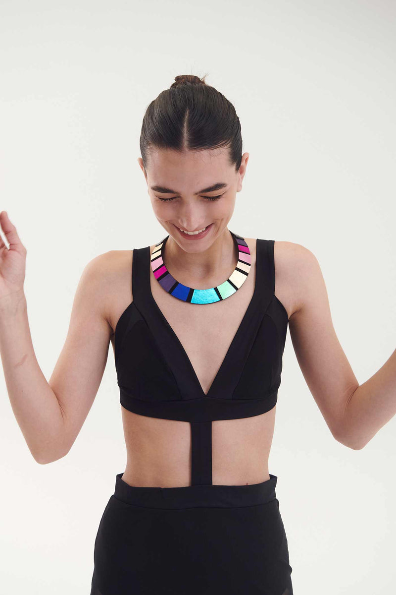 Collier arc-en-ciel