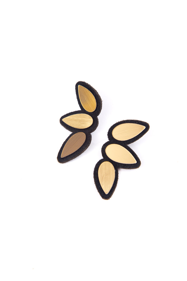 Raindrop Earrings Small - Gold *