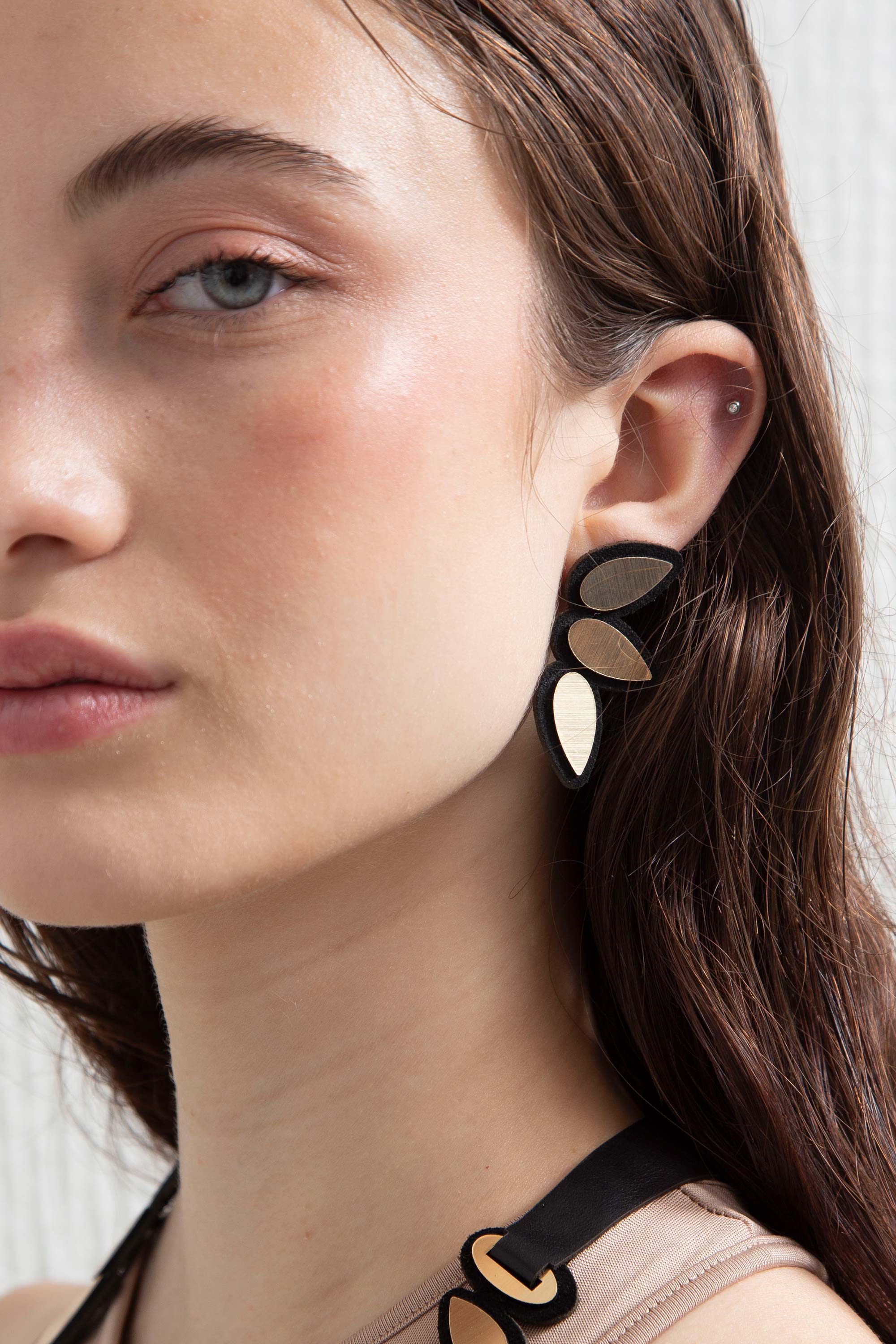 Boucles d'oreilles Kate Leaves Large