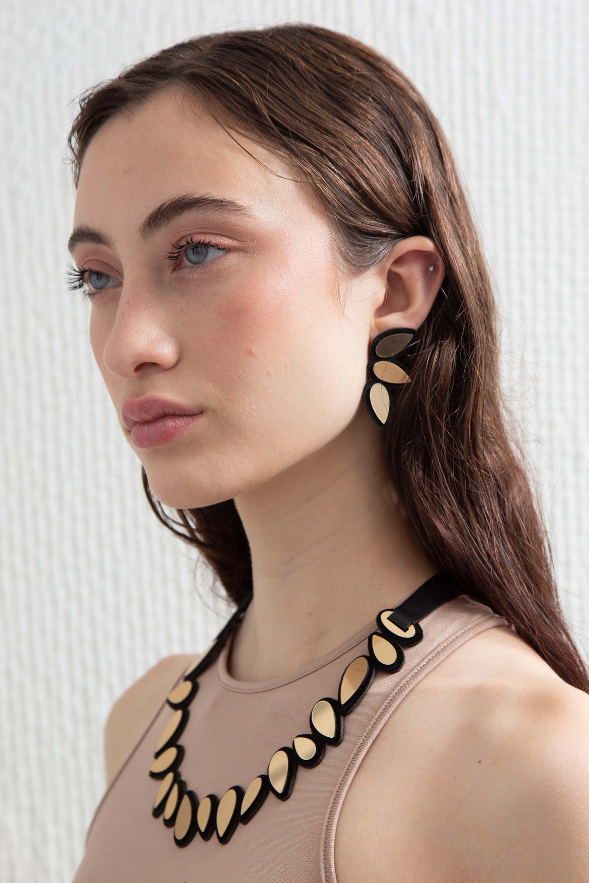 Raindrop Earrings Small - Gold