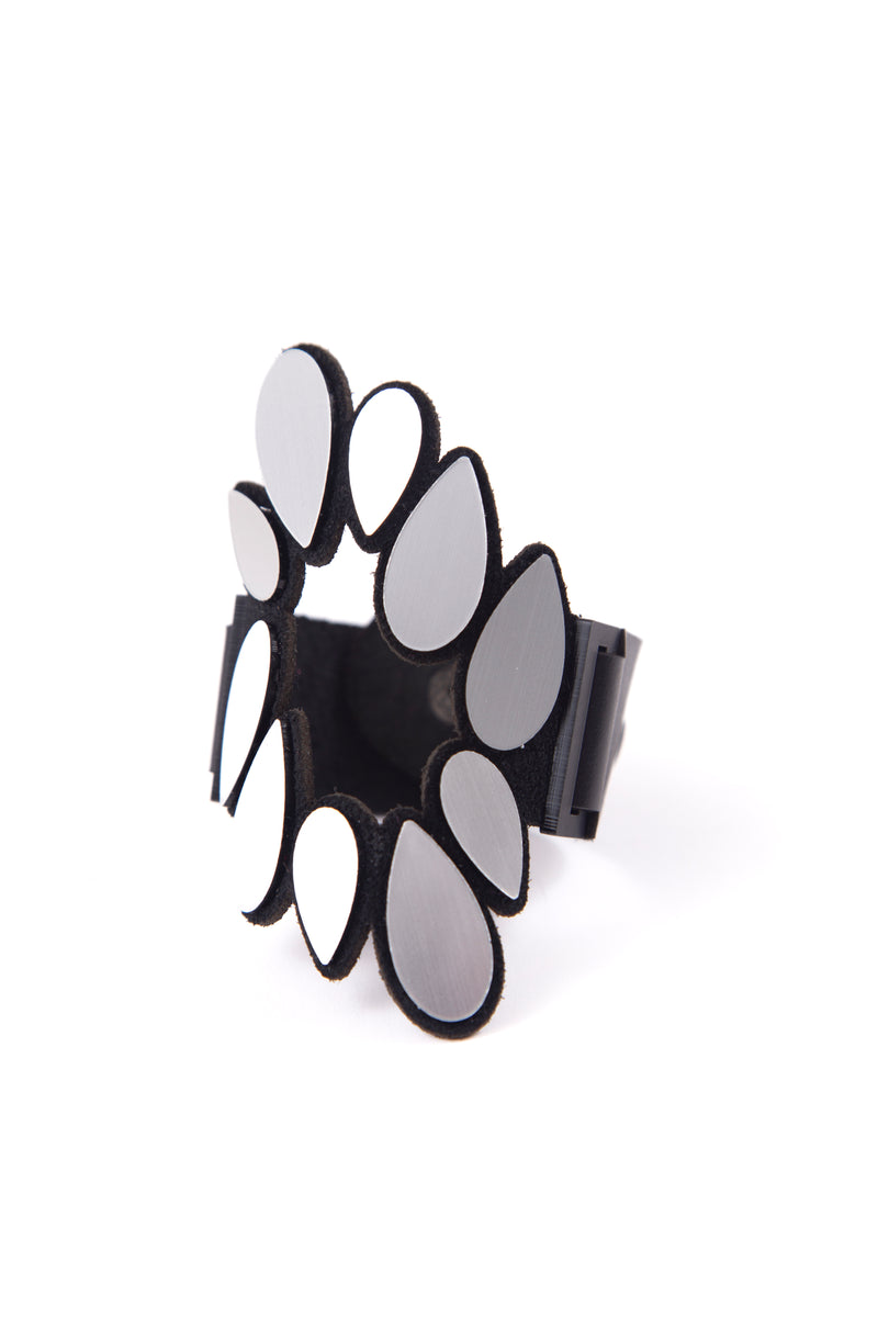 Bracelet Feuilles Kate - Argent et Or