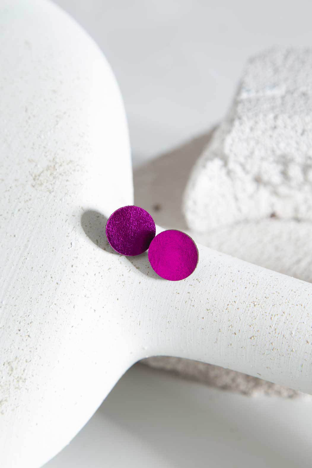 Sarah's Dream Earrings Small - Fuchsia