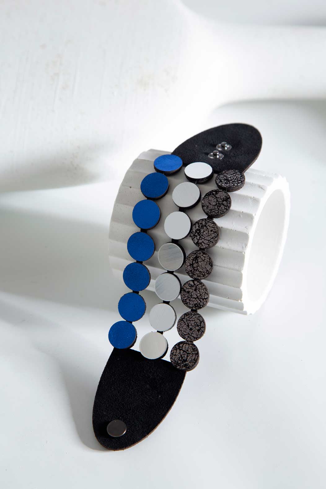 Sara's Dream Bracelet - Silver/Pewter/Blue