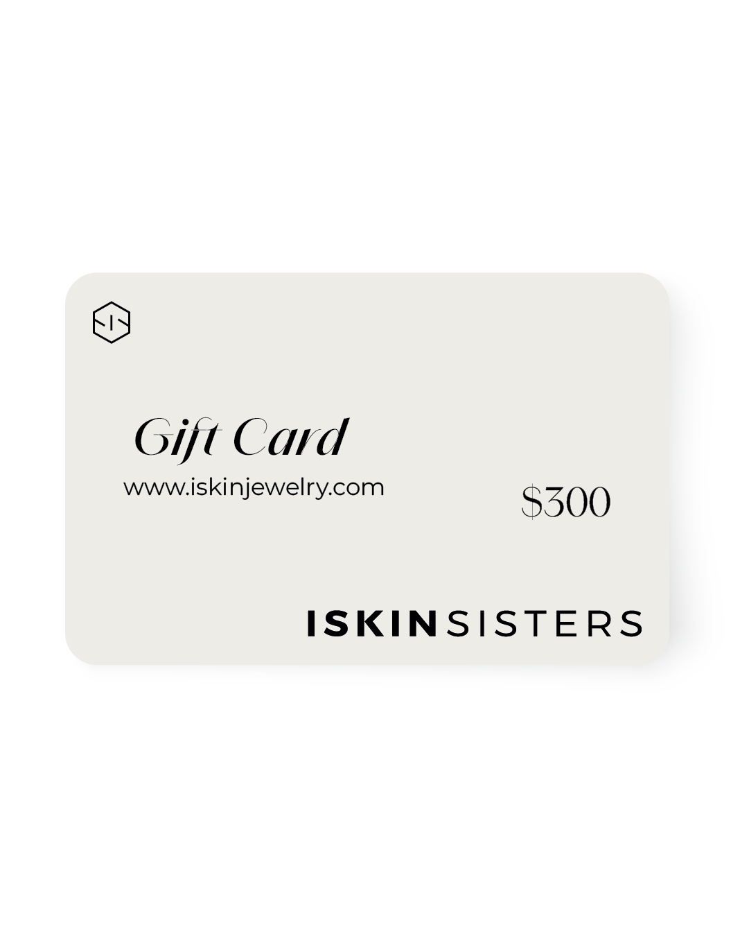 Tarjeta de regalo de $300