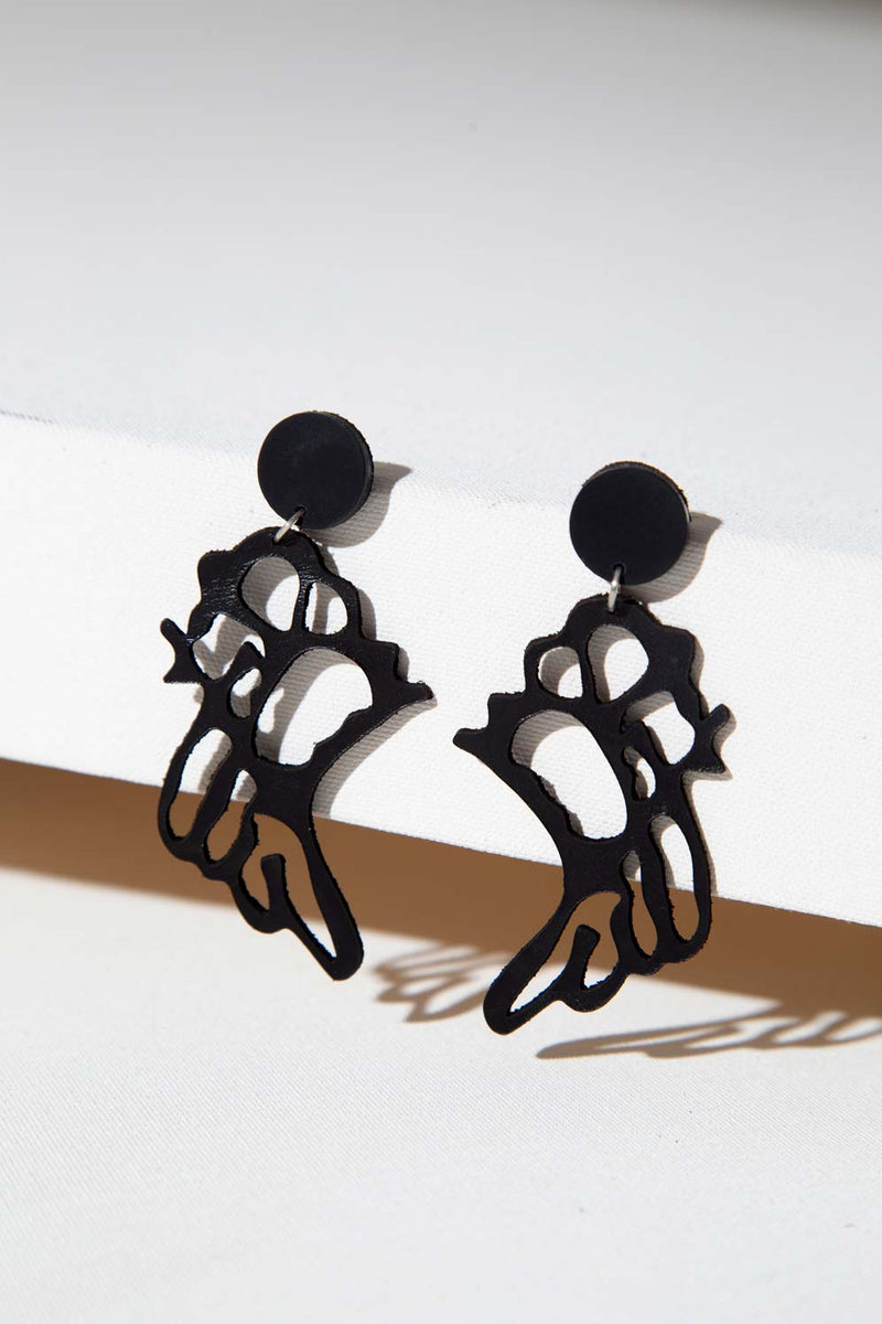 Victoria Reef Earrings - Black *