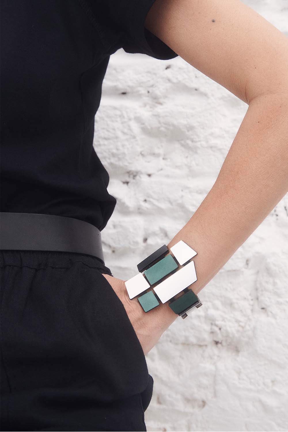 Piet Armband - Elfenbein &amp; Gold