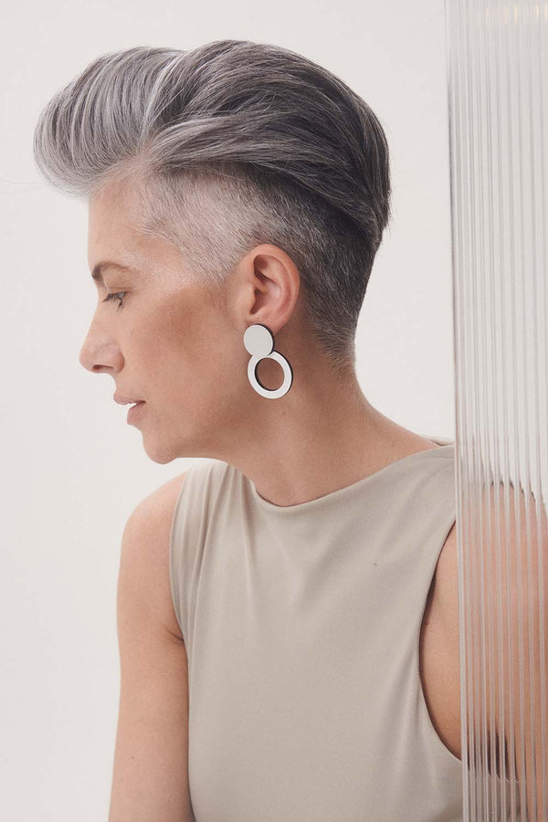 Boucles d'oreilles Abstraction - Grandes