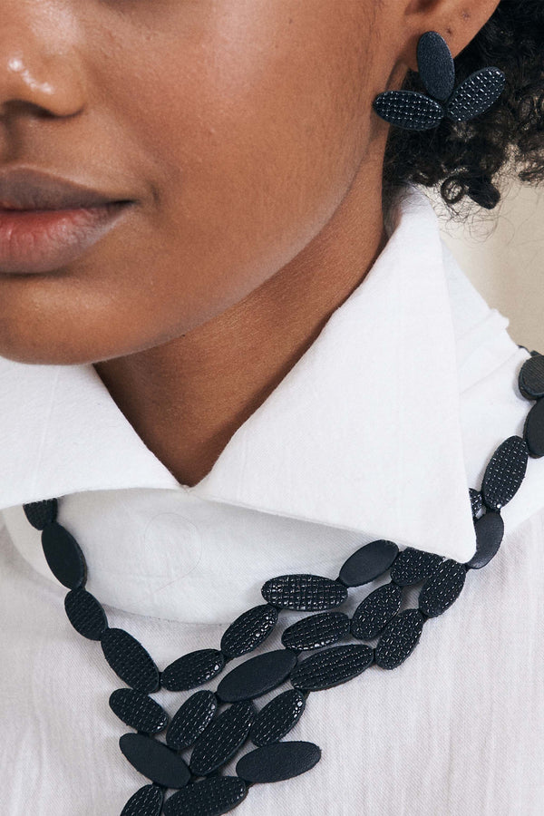 Collier Duo Curves - Argent & Or