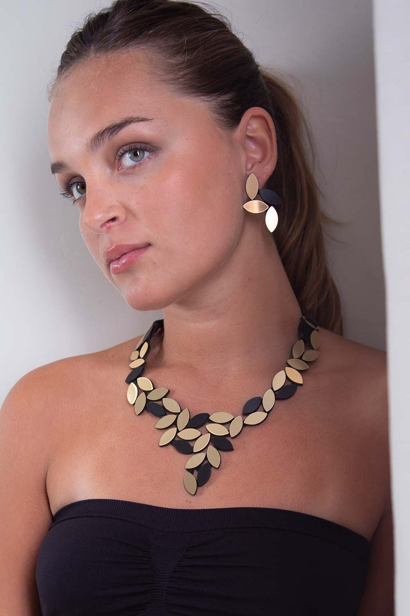Boucles d'oreilles Kate Leaves Large