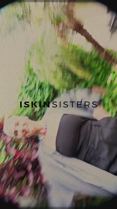 Video of the Rainbow colorful leather necklace by Iskin Sisters