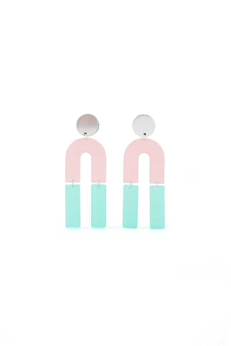 Lange Ohrringe „Audrey Arch“