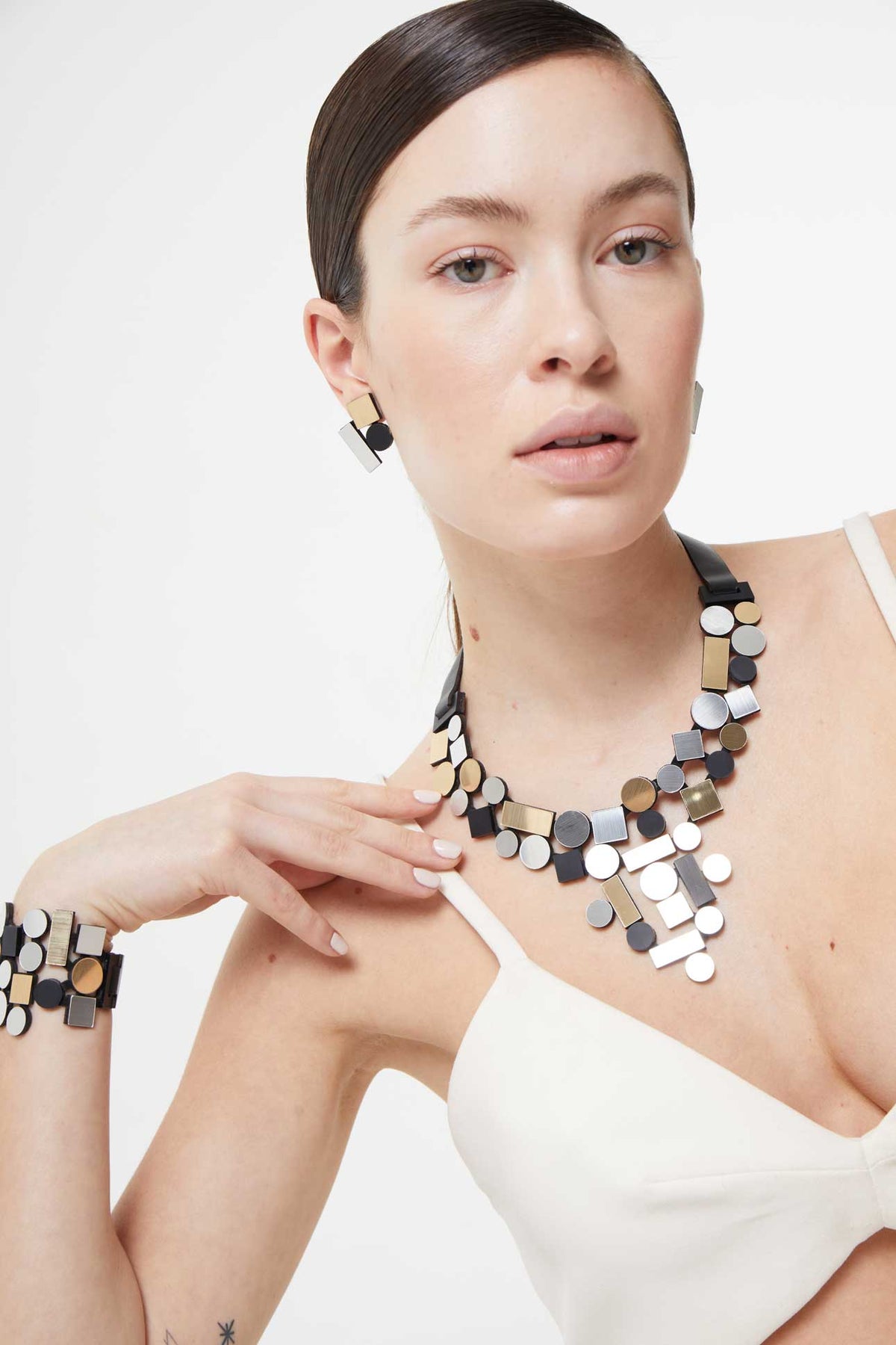 Bauhaus V Necklace