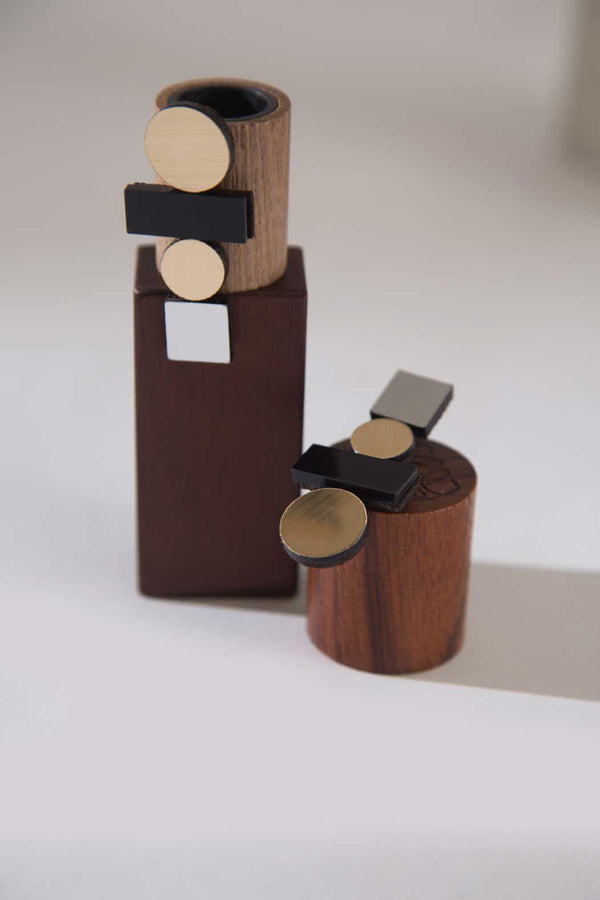 Bauhaus Ohrringe Groß