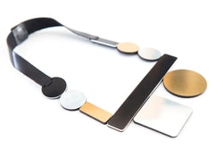Bauhaus Necklace - Square/Circle