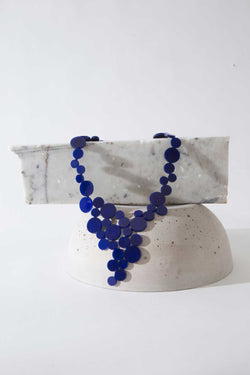 Abstraction Necklace V - Limited edition - Blue