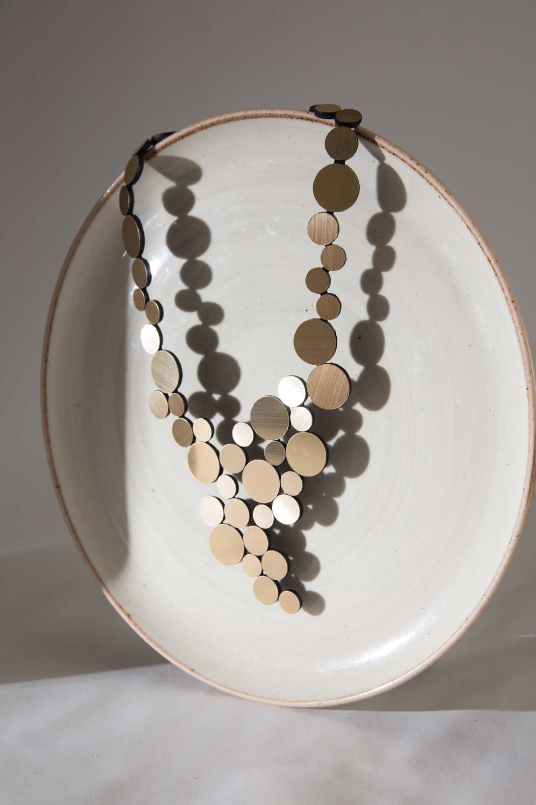 Collier Abstraction V - Or