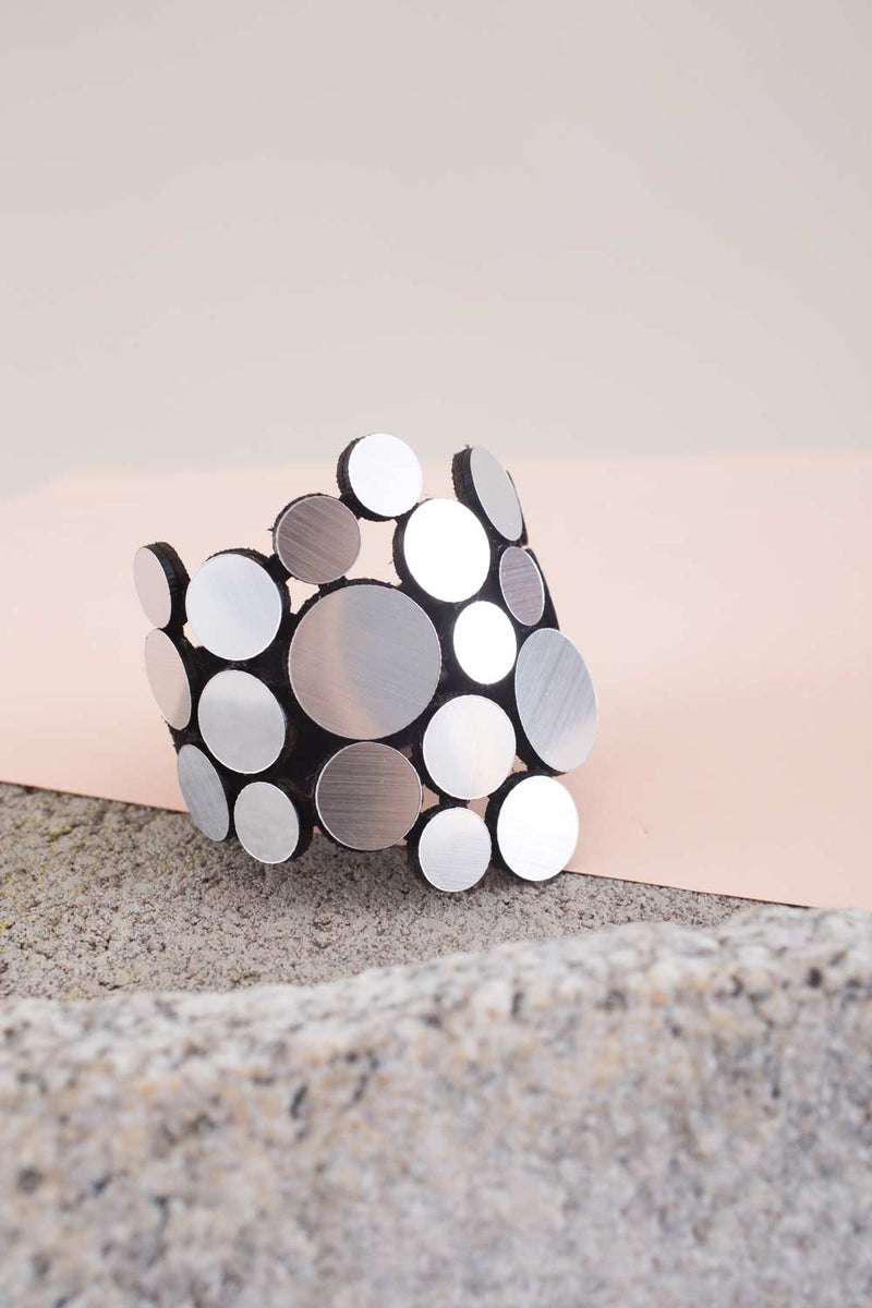 Abstraction Bracelet - Fizz - Silver