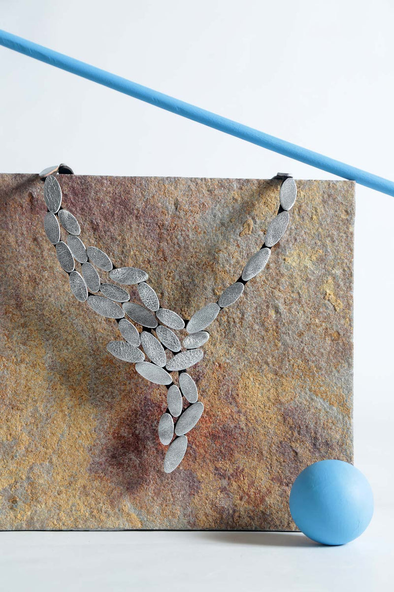 Collier Duo Curves - Argent & Or