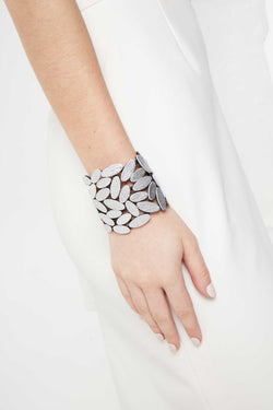 Collier Duo Curves - Argent & Or