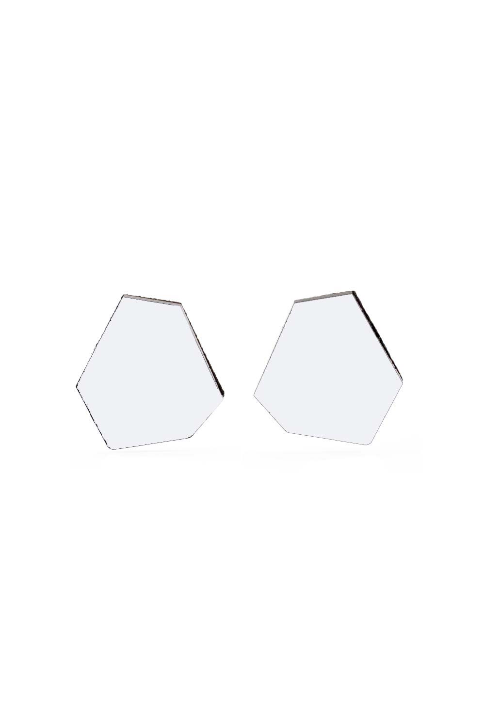 Boucles d'oreilles Greta - Polygone - Petit