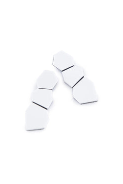 Greta Earrings - Polygon - Large