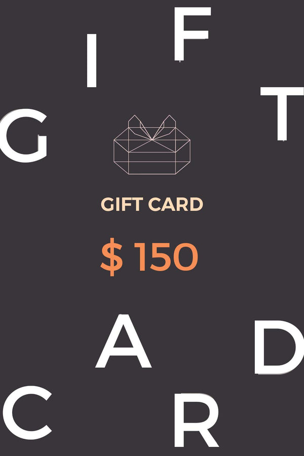 Geschenkkarte im Wert von 150 USD