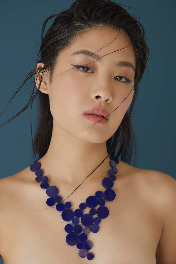 Collar Abstraction V -  Azul