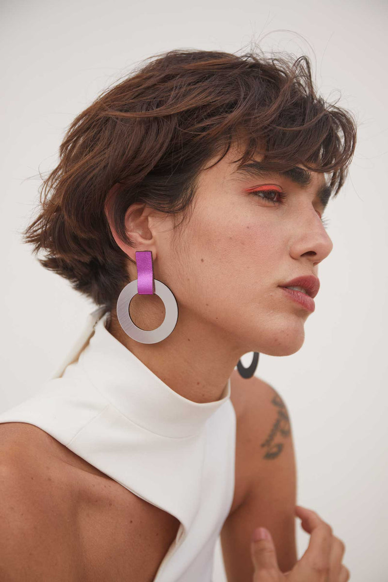 Boucles d'oreilles Mies - Wave
