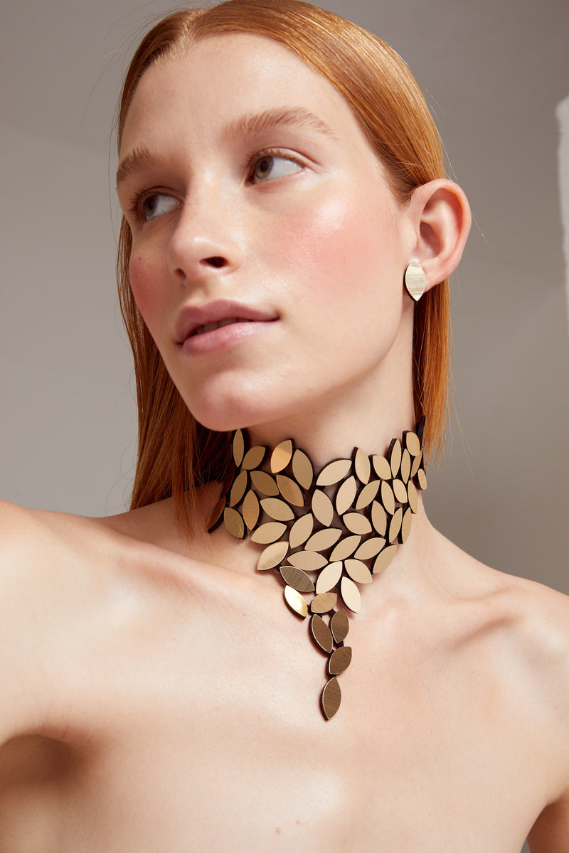 Boucles d'oreilles Kate Leaves Large