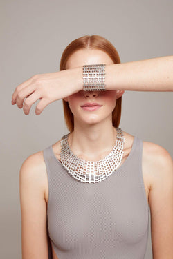 Scarlett Manschettenarmband - Silber
