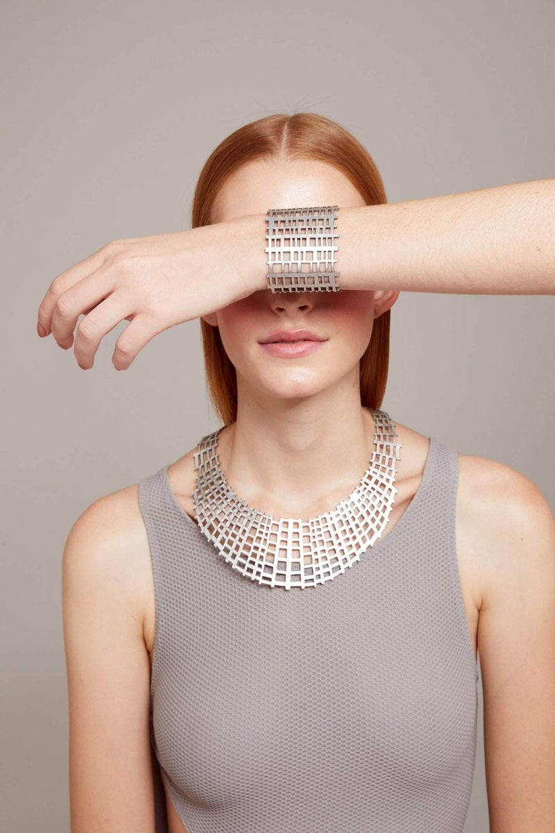Scarlett Manschettenarmband - Silber